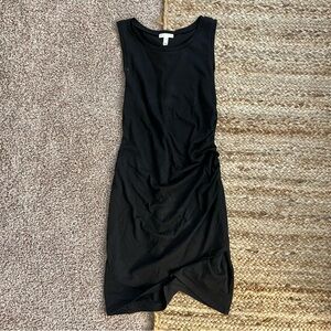 Black mini bodycon dress